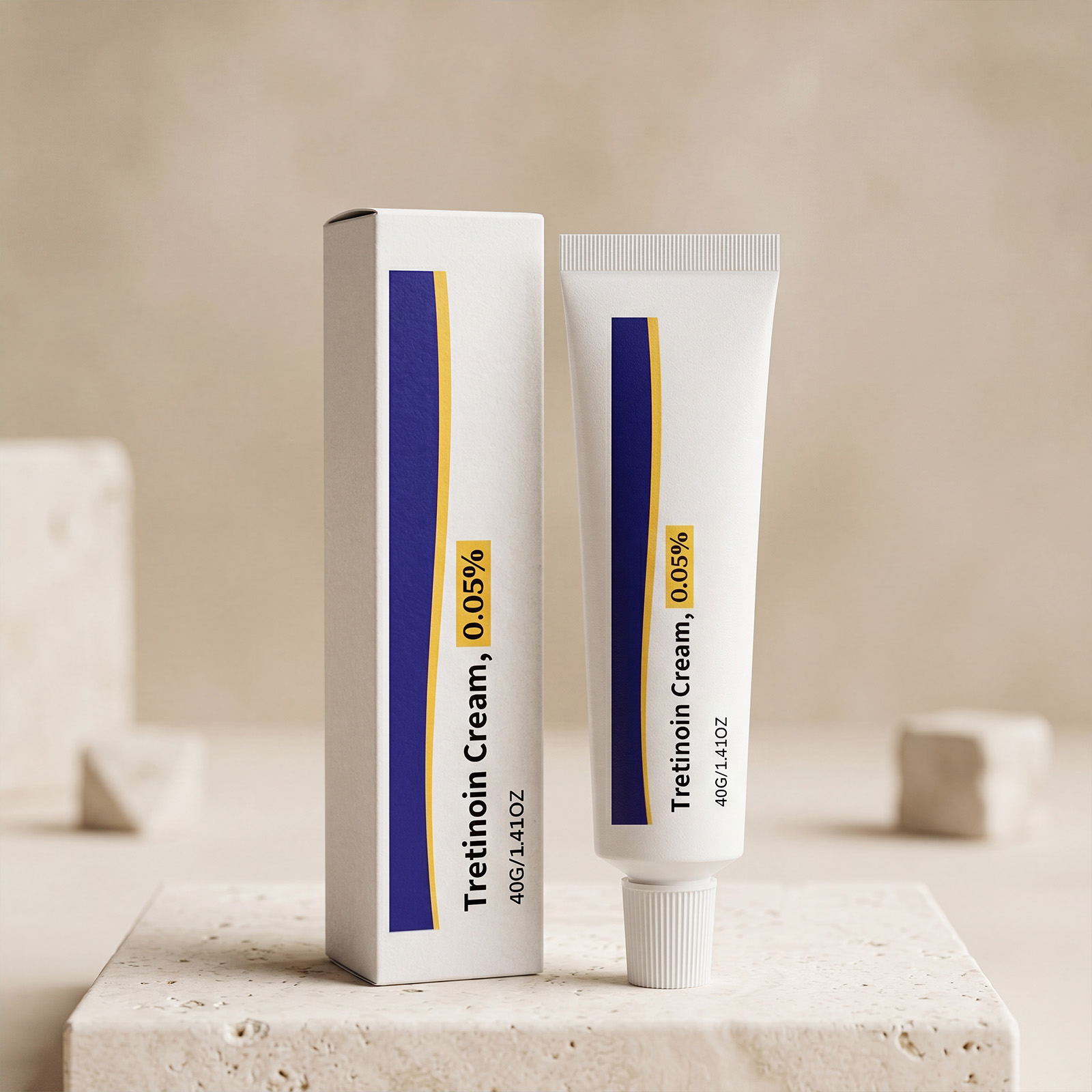 Tretinoin Care Cream Cleanses Hydrates Skin Soft Smooth Even Tone Fast Absorb Daily Skin Treatment