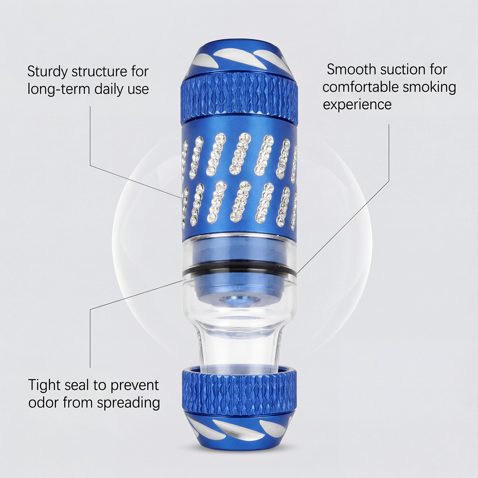 Cigarette Pipe Daily Creative Portable Mini Exquisite Plastic Straight Tube Smoking Tool Accessory Small Light Practical Simple Fine Neat