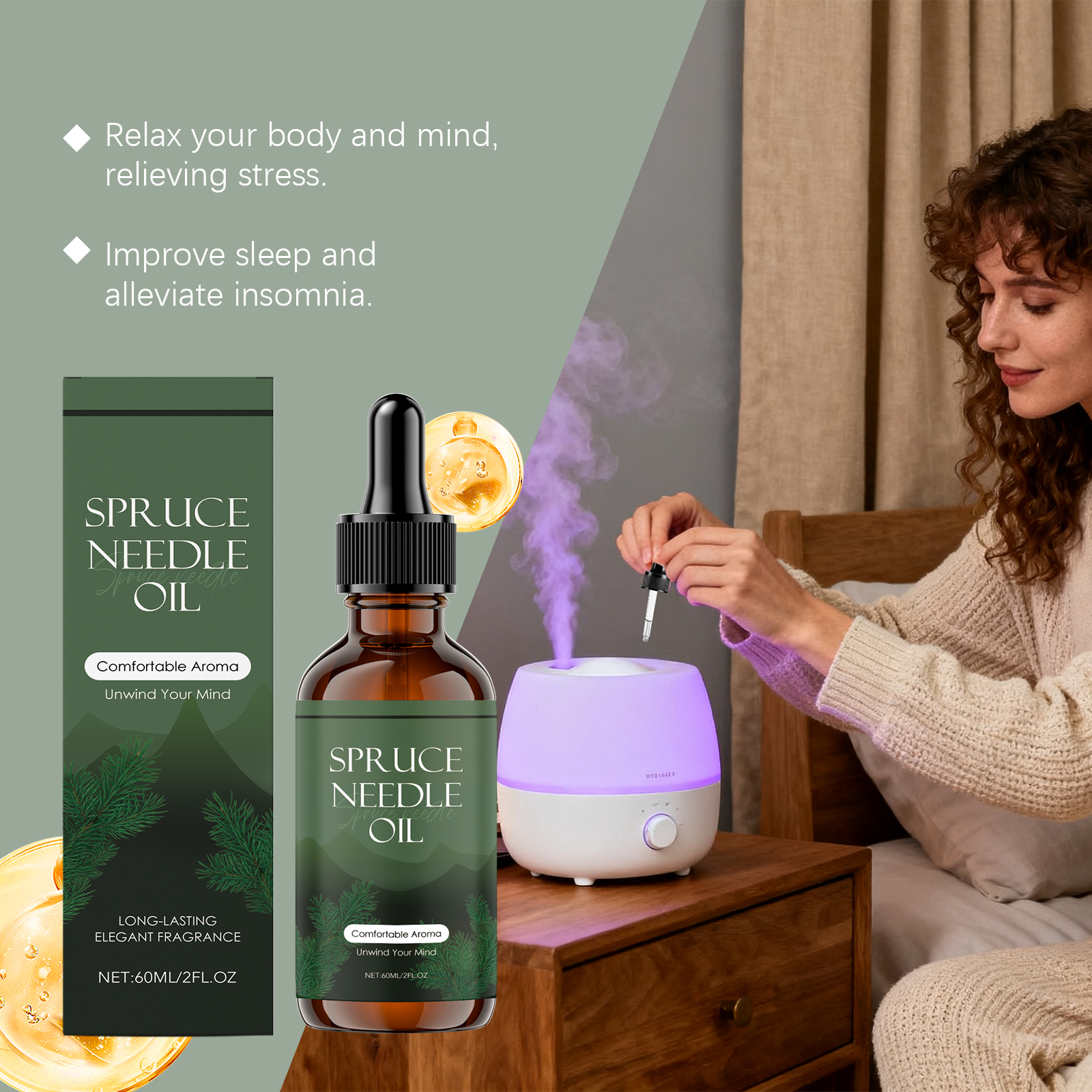 Aroma Essential Oil Fragrance Scent Natural Mild Nourishing Long Lasting Essence Daily Bath Massage