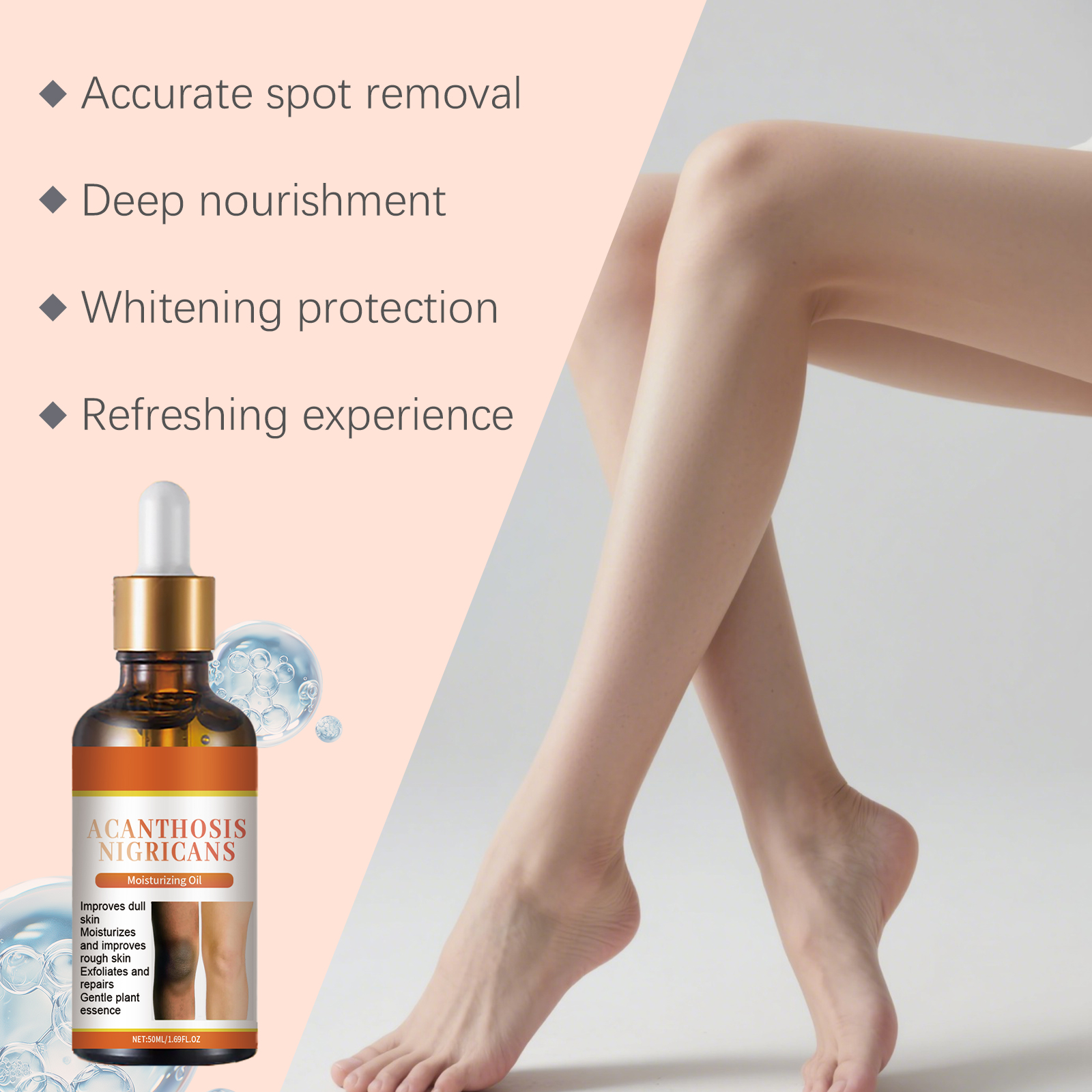 Body Nourishing Essential Oil Mild Care Full Skin Hydrating Daily Massage Serum Extract Liquid Soft Moisturizing