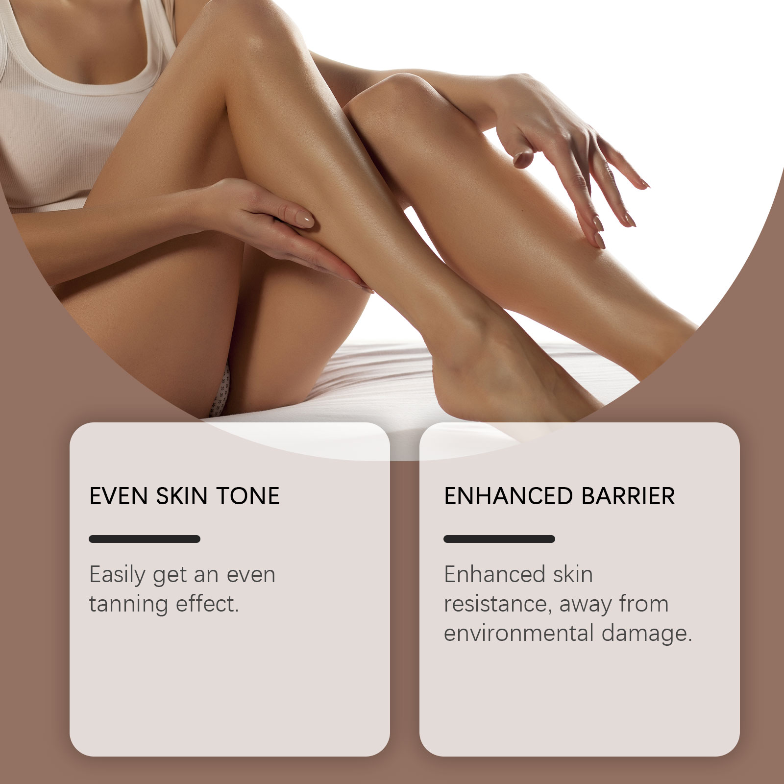 Body Tanning Care Microneedle Patch Deep Penetration Instant Stick Even Coloring Mild CE Certified Skin Treatment