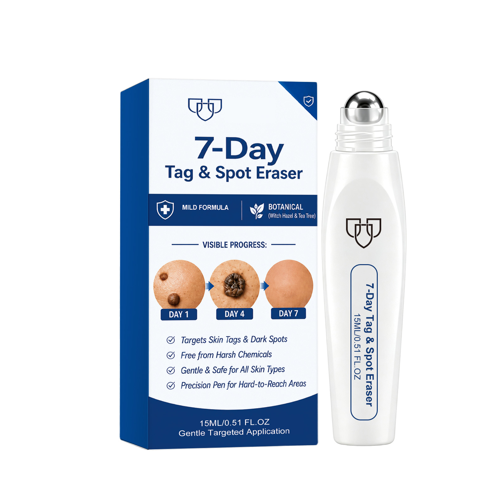 Skin Care Roller Pen Mild Formula Clean Body Skin Comfortable Breathable Smooth Daily Portable Convenient