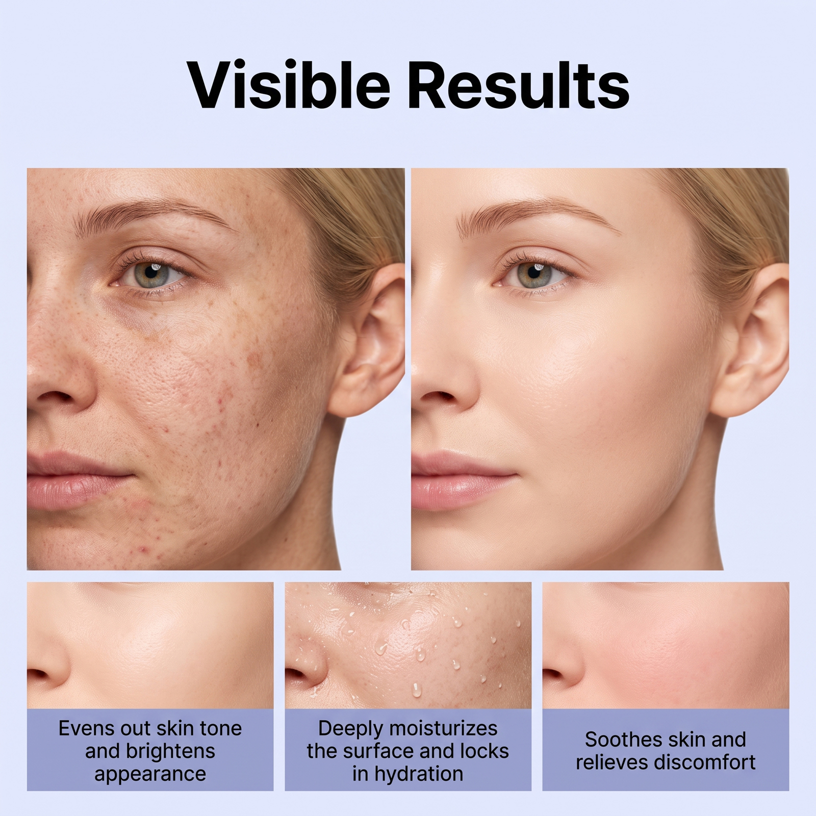 Rice Moisturizing Essence Hydrating Mild Care Facial Skin Lock Water Delicate Clear Seasonal Dry Nursing