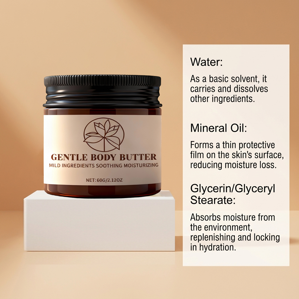 Body Moisturizing Cream Daily Skin Care Refreshing Gentle Smoothing Nourishing Whole Body Skin