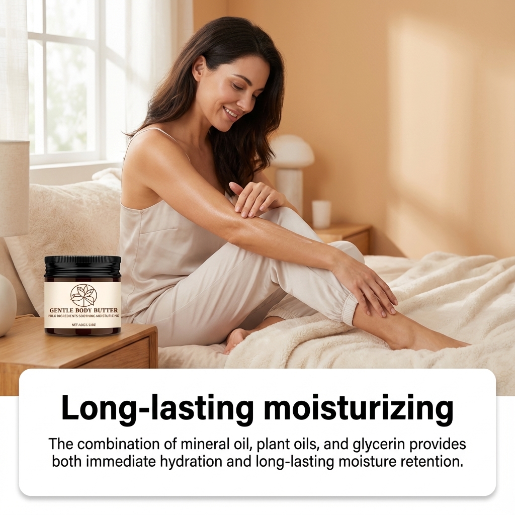 Body Moisturizing Cream Daily Skin Care Refreshing Gentle Smoothing Nourishing Whole Body Skin