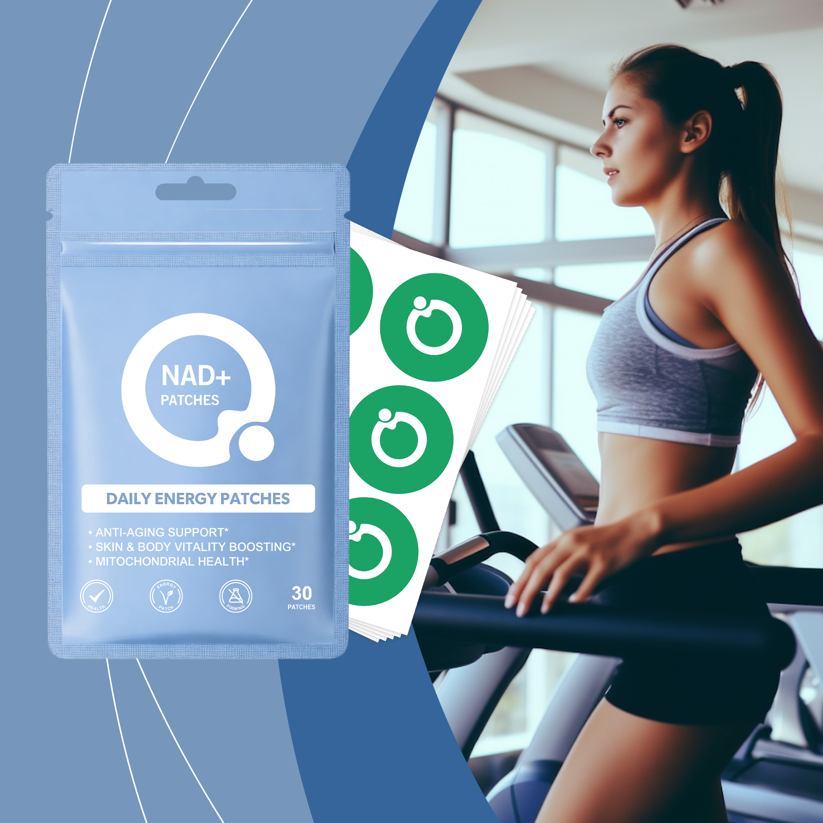 Skin Care Patch Mild Nourishing Care Shape Figure Lines Highlight Curves Daily Convenient Application