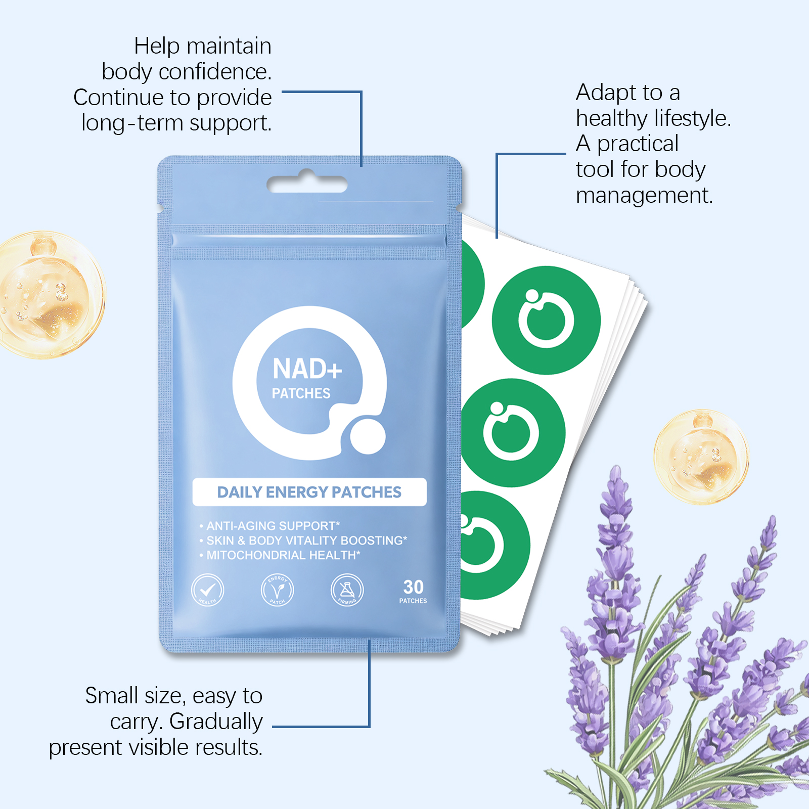 Skin Care Patch Mild Nourishing Care Shape Figure Lines Highlight Curves Daily Convenient Application