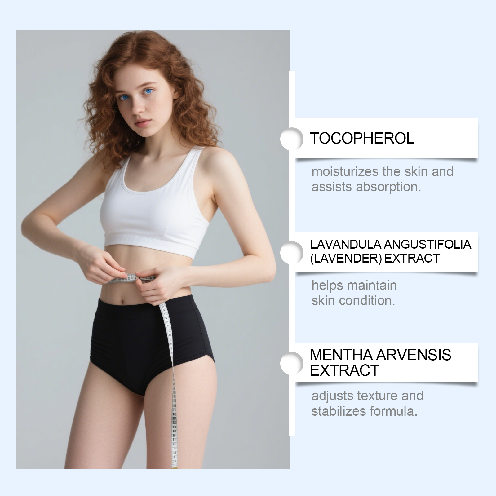 Skin Care Patch Mild Nourishing Care Shape Figure Lines Highlight Curves Daily Convenient Application