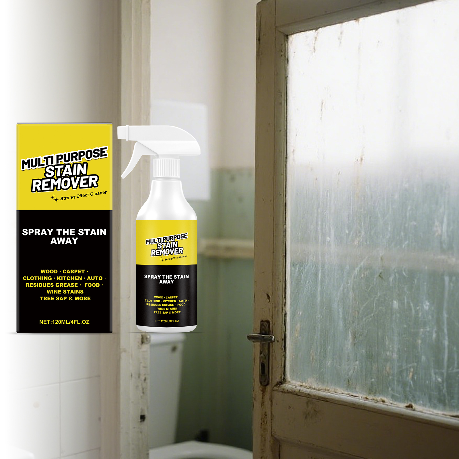 Multi Purpose Cleaner Strong Decontamination Bathroom Kitchen Furniture Surface Multi Scene Stain Remover Quick Cleaning