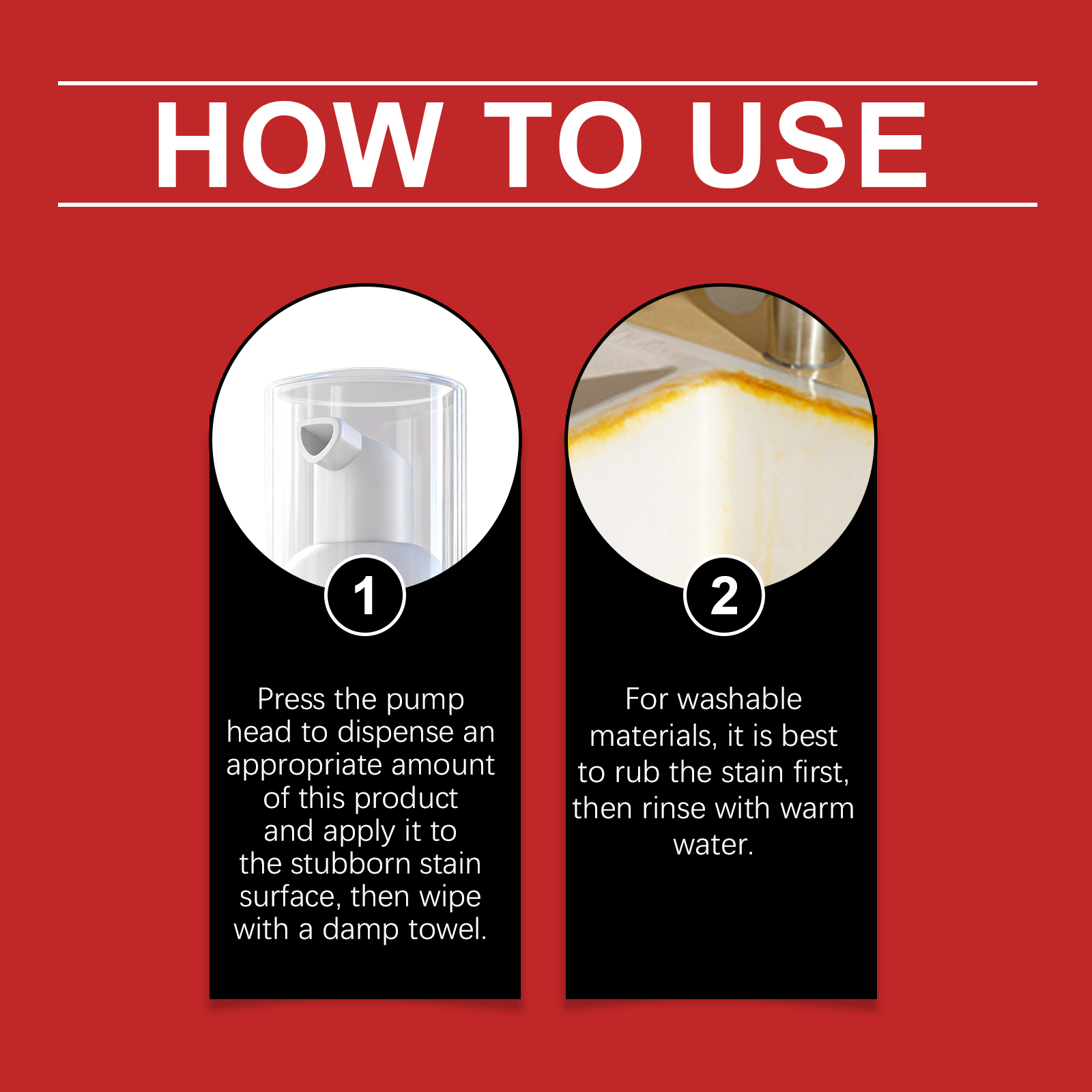Stain Remover Mild Formula Cleans Dirt Home Kitchen Bathroom Multipurpose Maintenance Agent