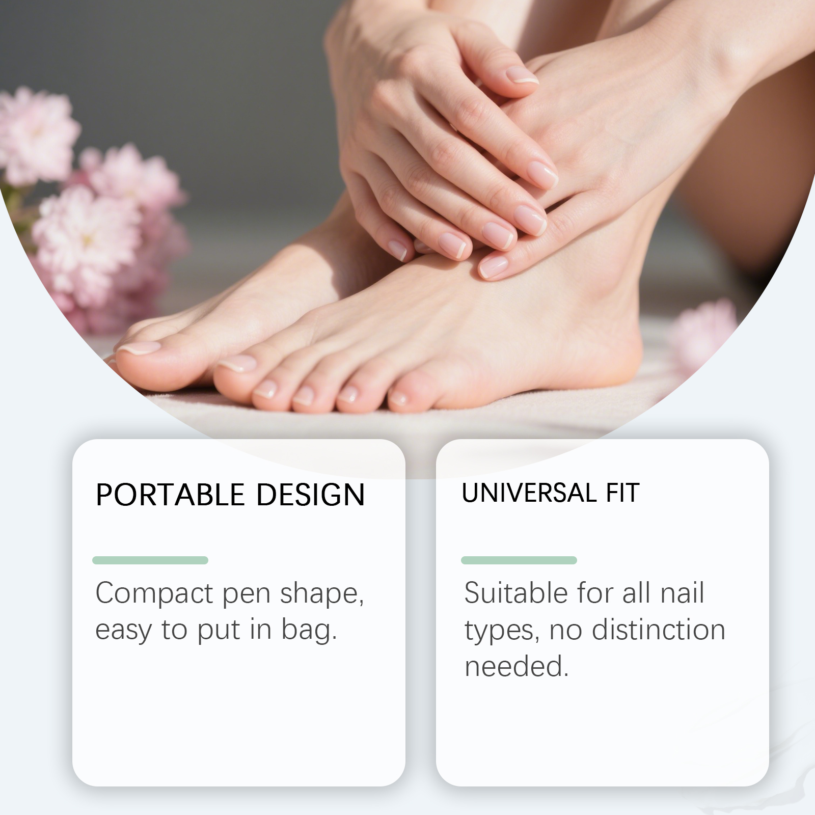 Nail Nourishing Pen Mild Ingredients Care Nourish Hand Foot Nails Soft Smooth Natural Gloss Daily Maintenance