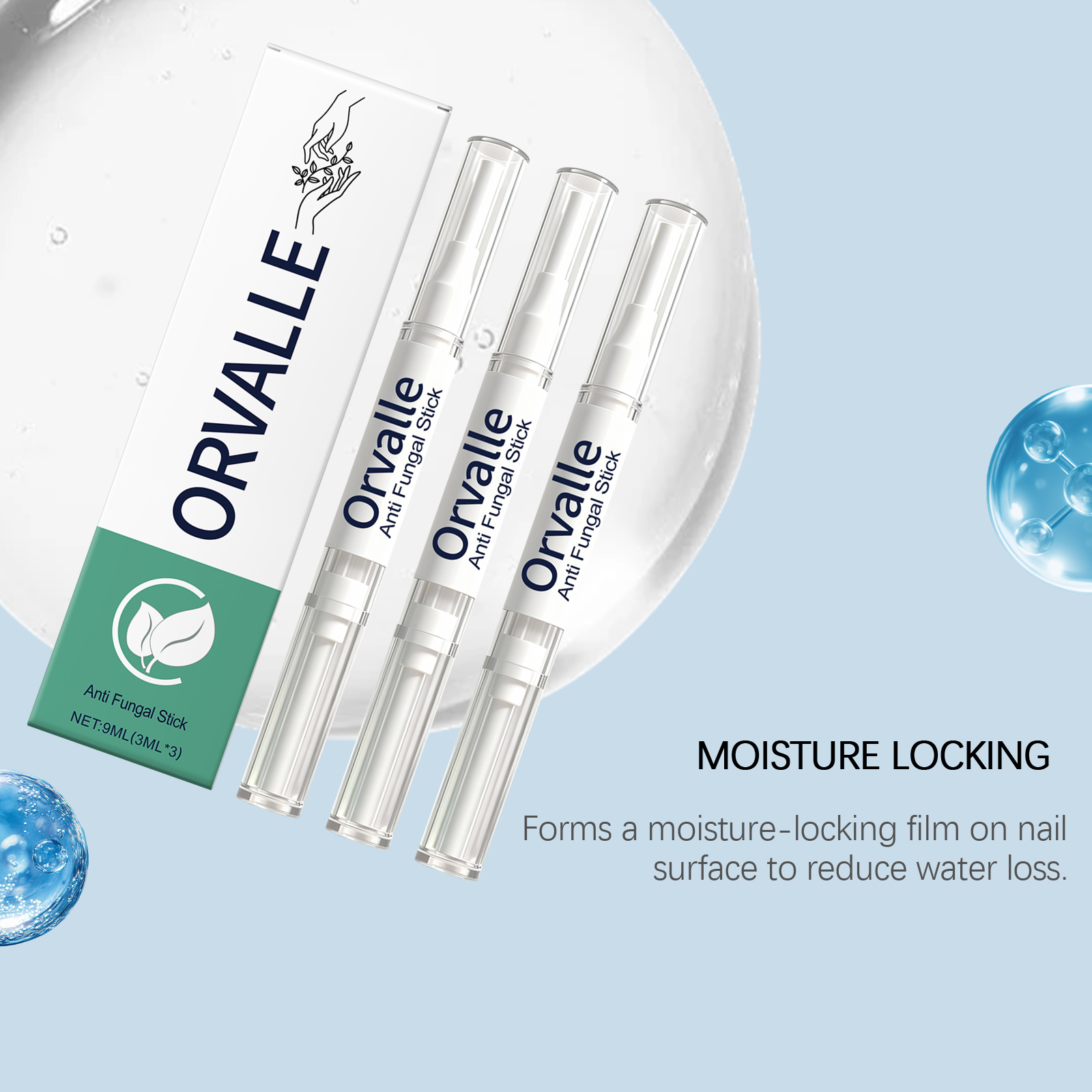 Nail Nourishing Pen Mild Ingredients Care Nourish Hand Foot Nails Soft Smooth Natural Gloss Daily Maintenance