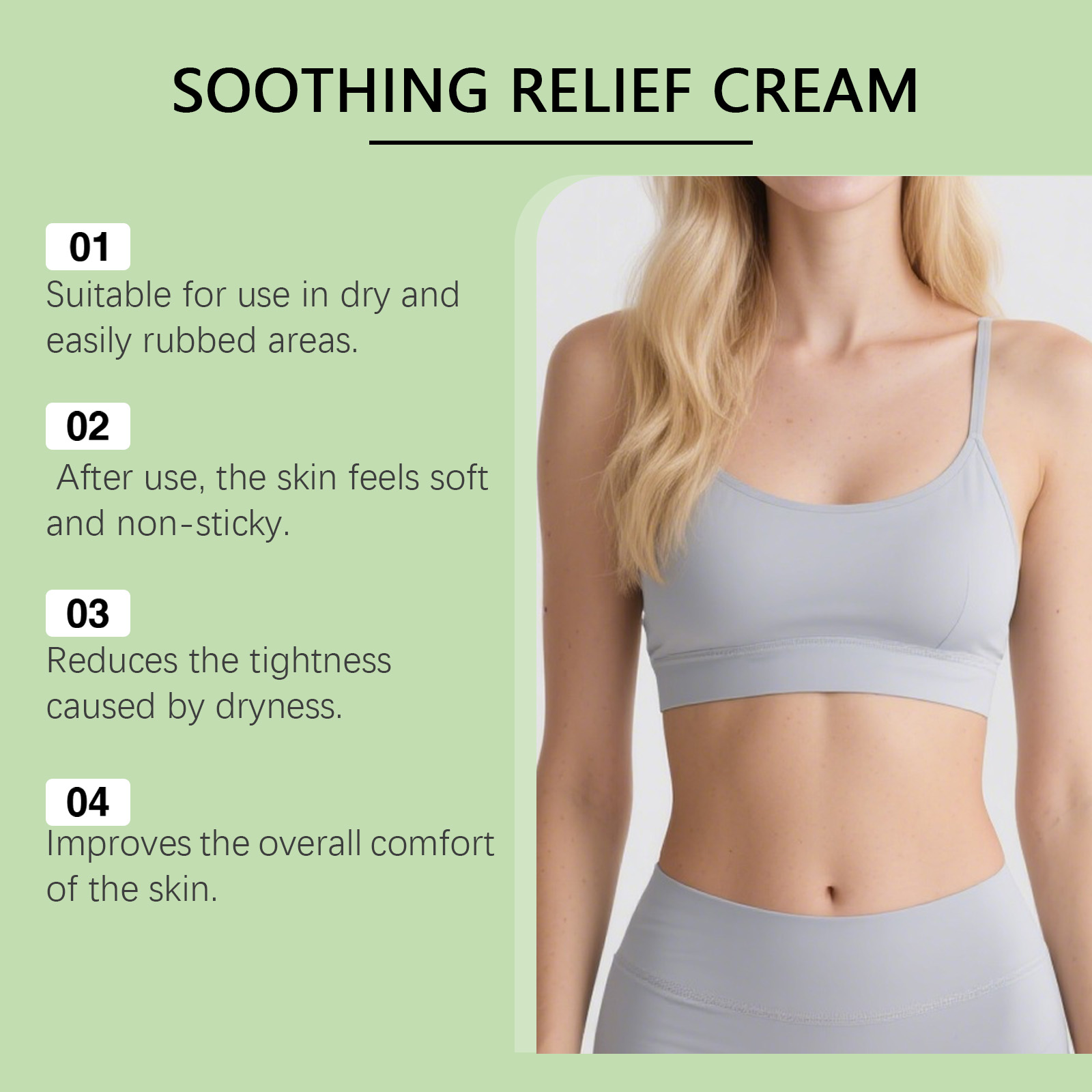 Herbal Skincare Moisturizing Cream Gentle Ingredients Plant Extract Moisturize Comfortable Application Body Skin Care
