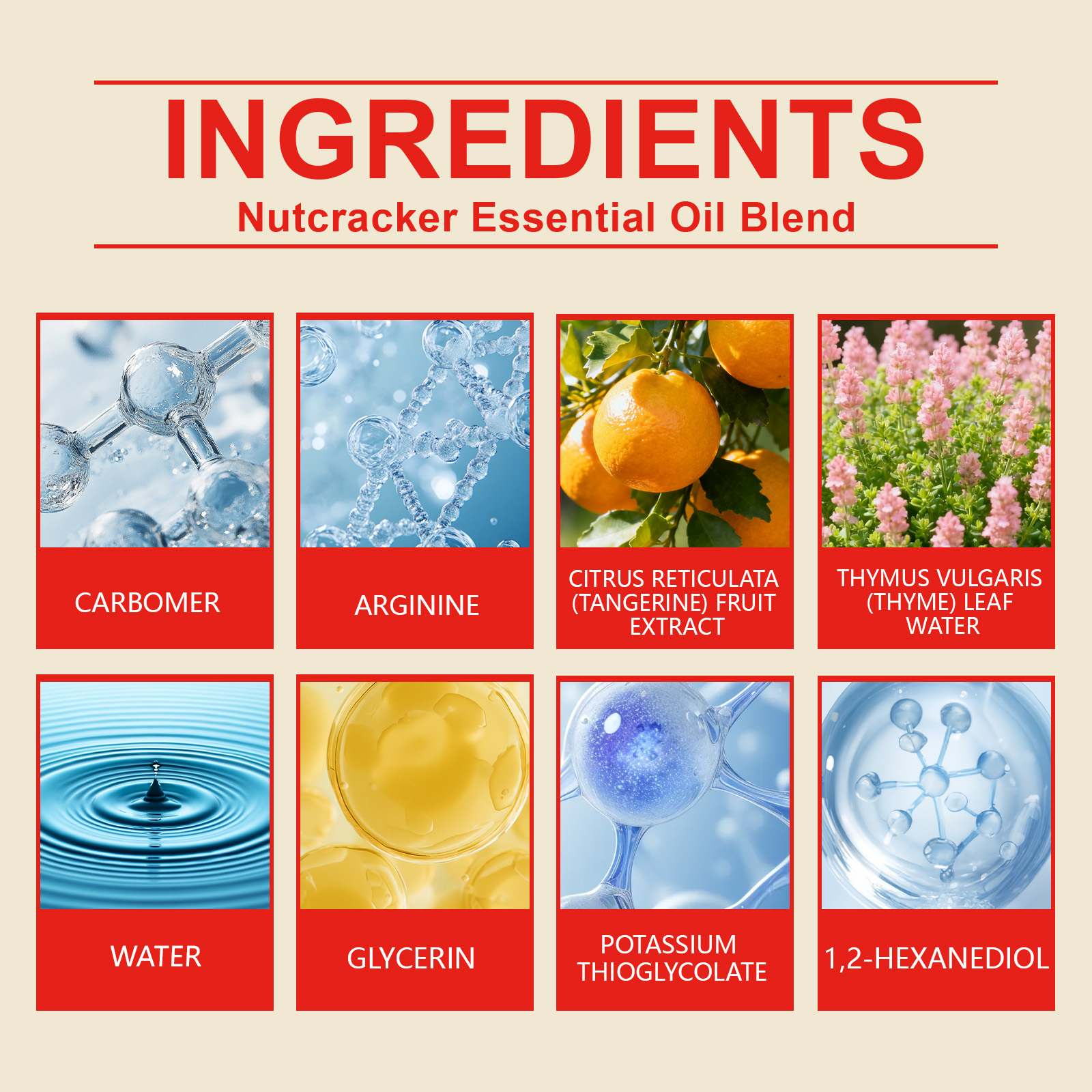 Fragrance Essential Oil Set Home Fresh Natural Long Lasting Christmas Festive Atmosphere Multi Purpose Aroma Diffuser