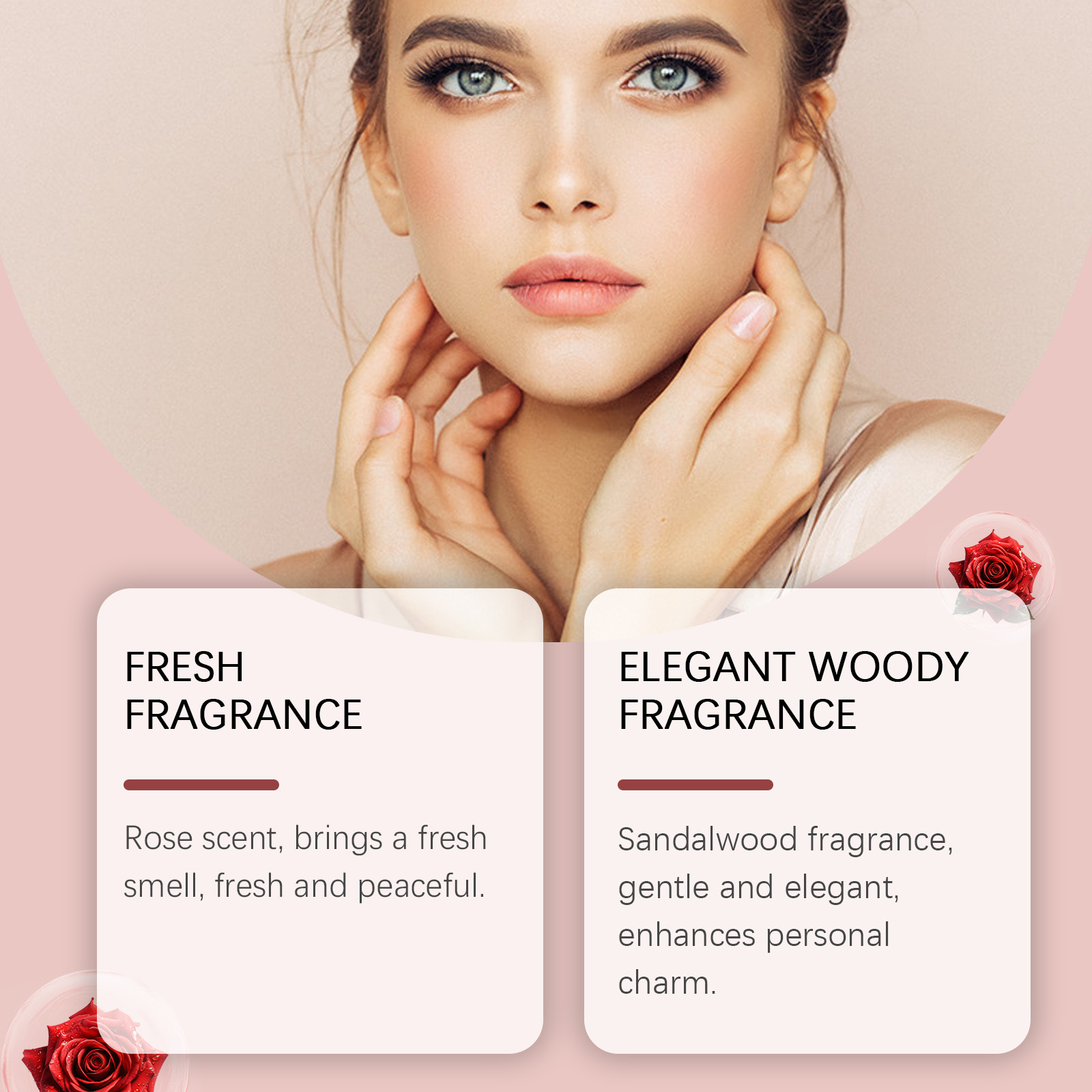 Ladies Pheromone Eau De Toilette Fresh Scent Exudes Unique Charm Long Lasting Fits All Occasions