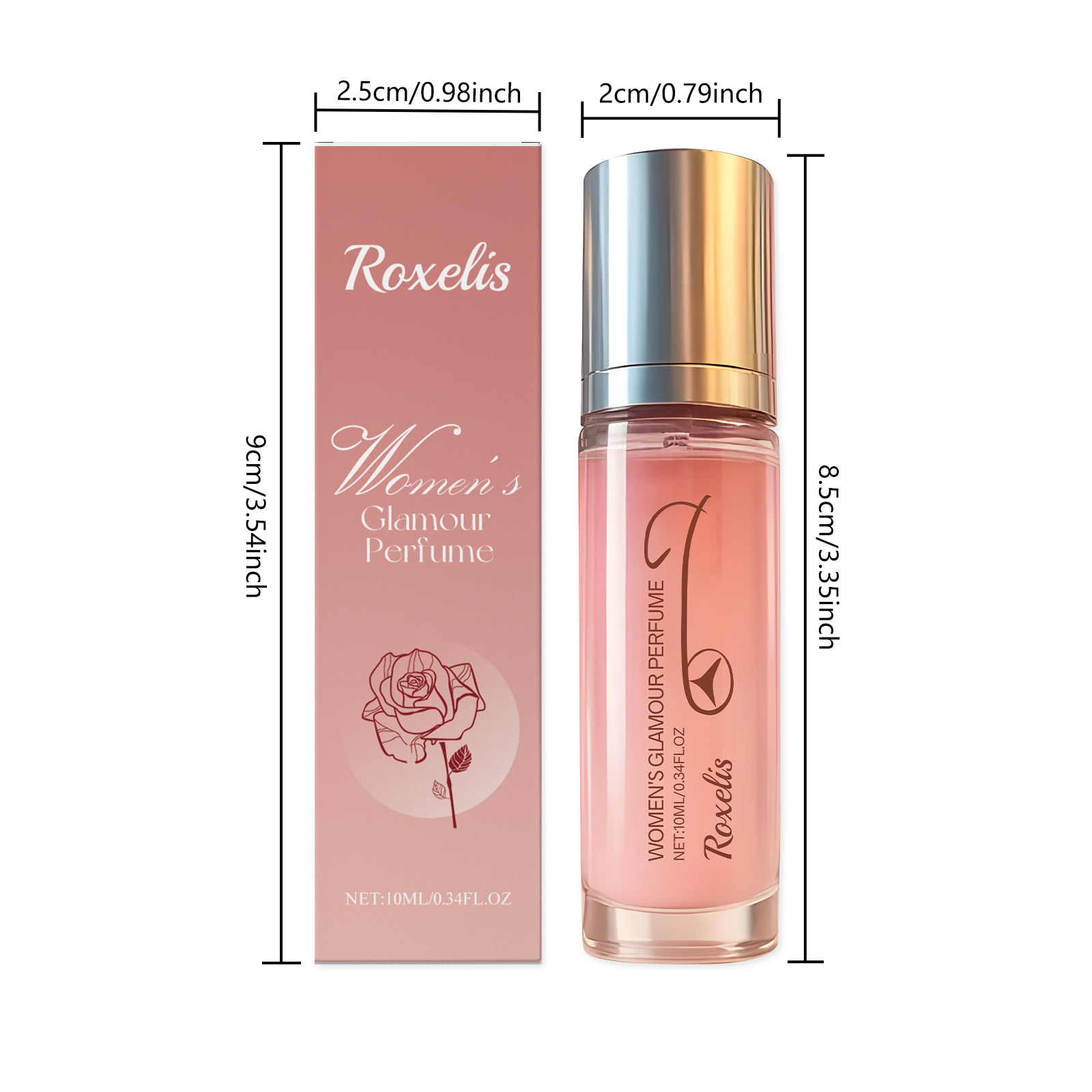 Ladies Pheromone Eau De Toilette Fresh Scent Exudes Unique Charm Long Lasting Fits All Occasions