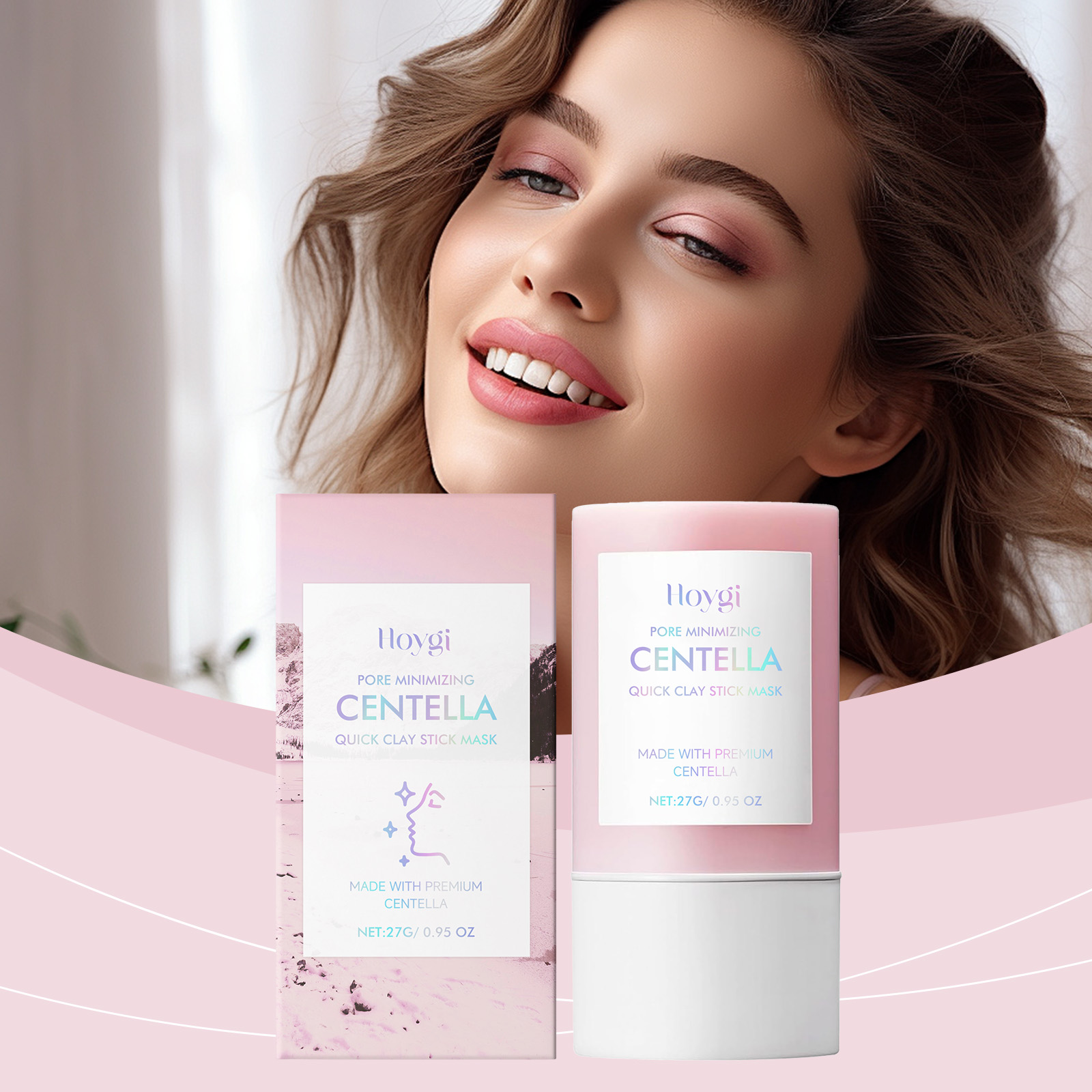 Centella Clay Mask Stick Hydrating Soothing Pore Purifying For Face Skin Daily Moisture Care 1 PCS