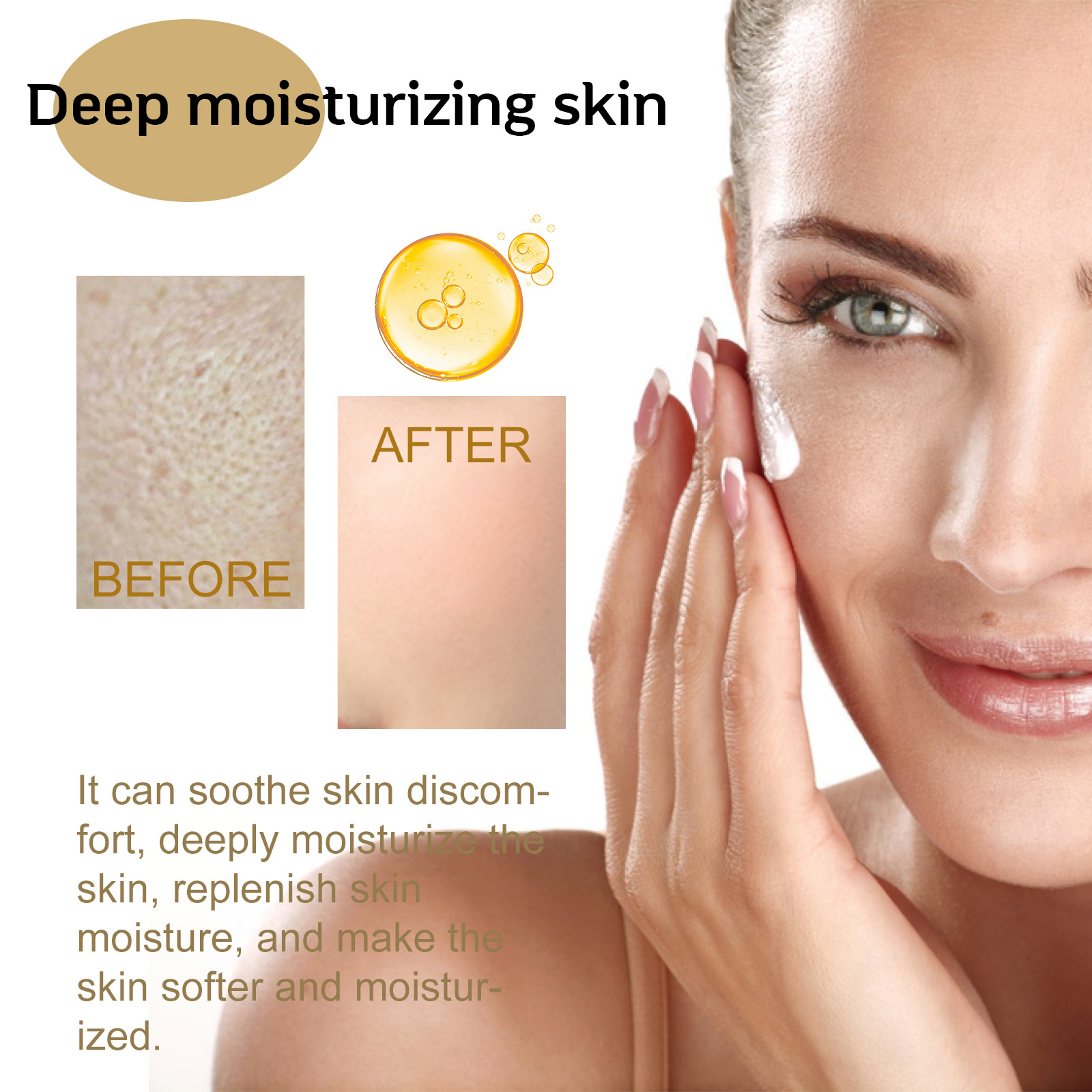 Centella Essence Serum Hydrating Brightening Soothing Dry Skin Daily Face Care Lightweight Nourishing