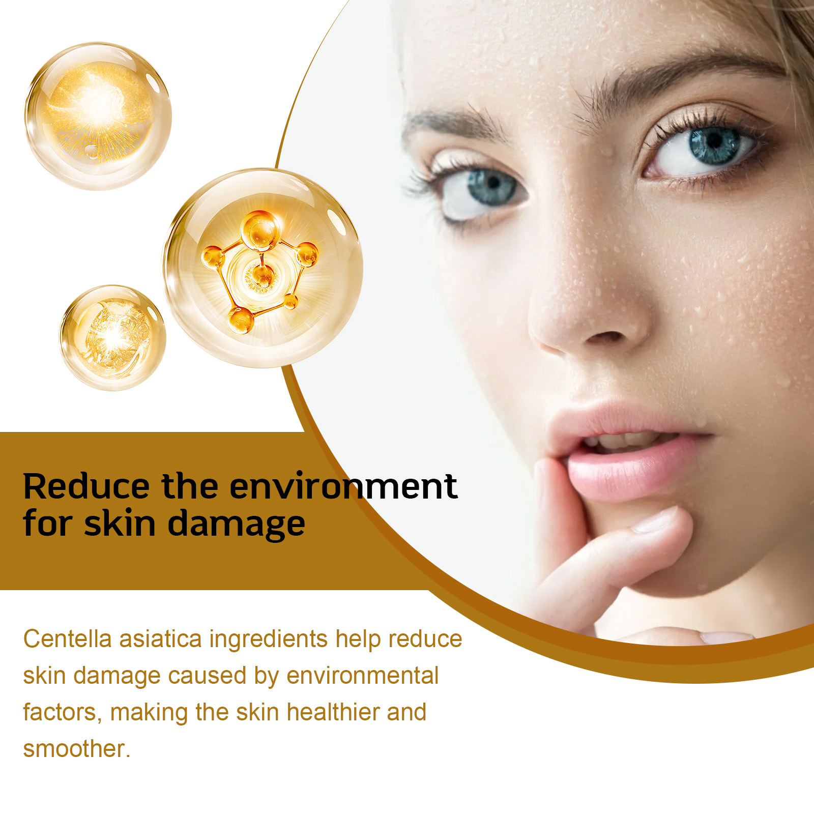 Centella Essence Serum Hydrating Brightening Soothing Dry Skin Daily Face Care Lightweight Nourishing