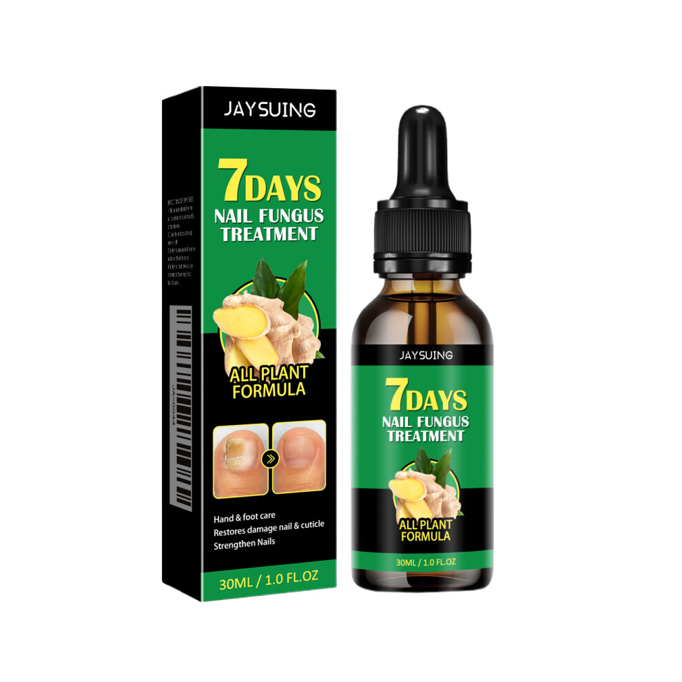 Nail Fungus Treatment Ginger Extract Nourishing Liquid for Hand Foot Nails 30ml