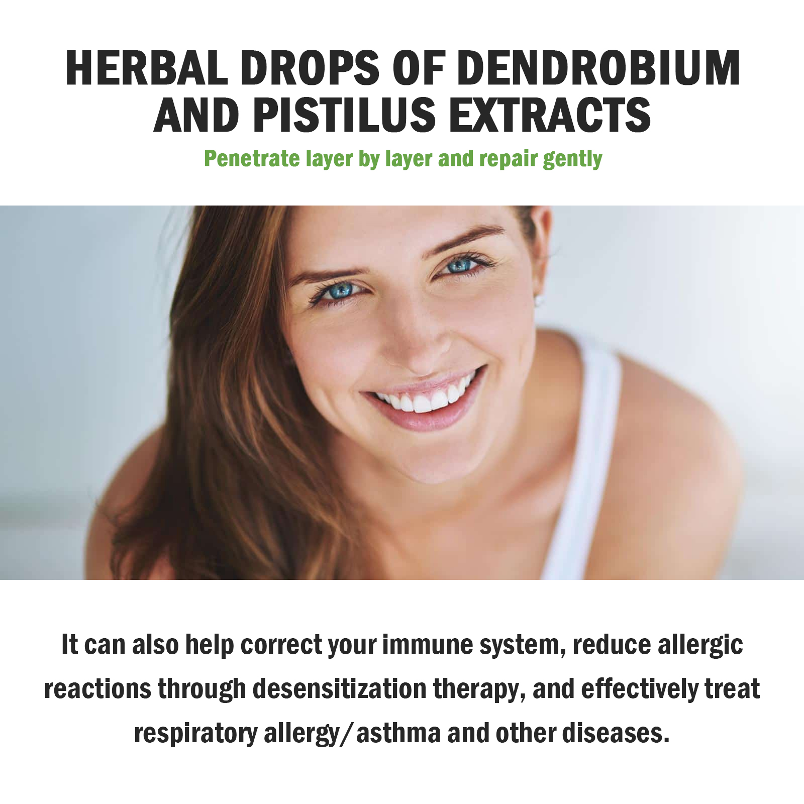 Herbal Body Care Drops Mullein Dendrobium Respiratory Comfort Daily Wellness 30ml