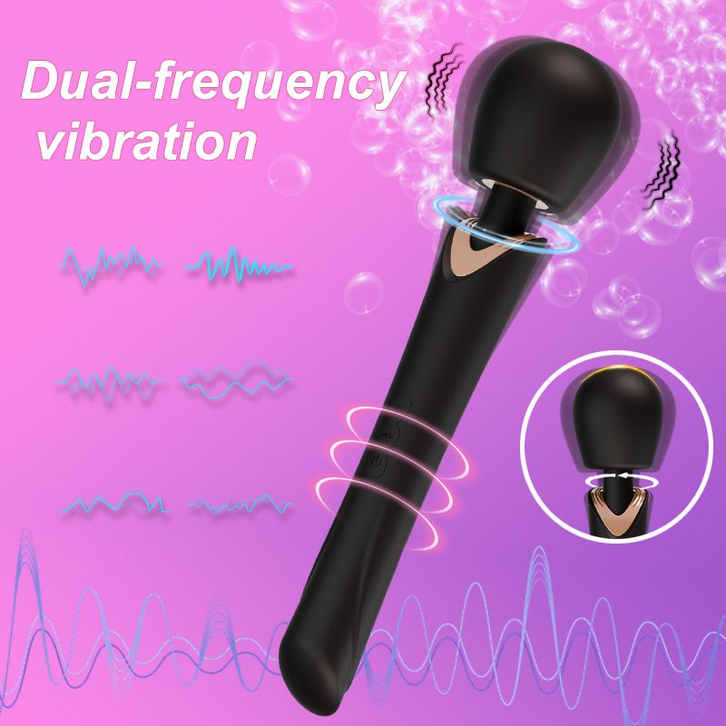 AV Vibrating Wand Vibrator for Women Clitoral Stimulator Massage Dildo G-Spot Masturbator Adult Sex Toy