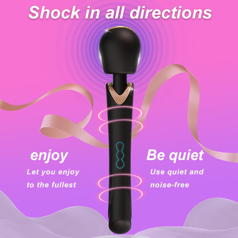 AV Vibrating Wand Vibrator for Women Clitoral Stimulator Massage Dildo G-Spot Masturbator Adult Sex Toy