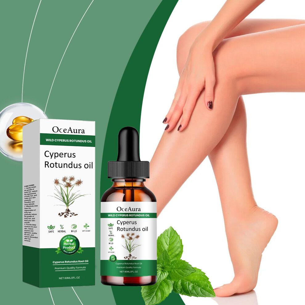 60ML Cyperus Rotundus Oil for Hair Removal