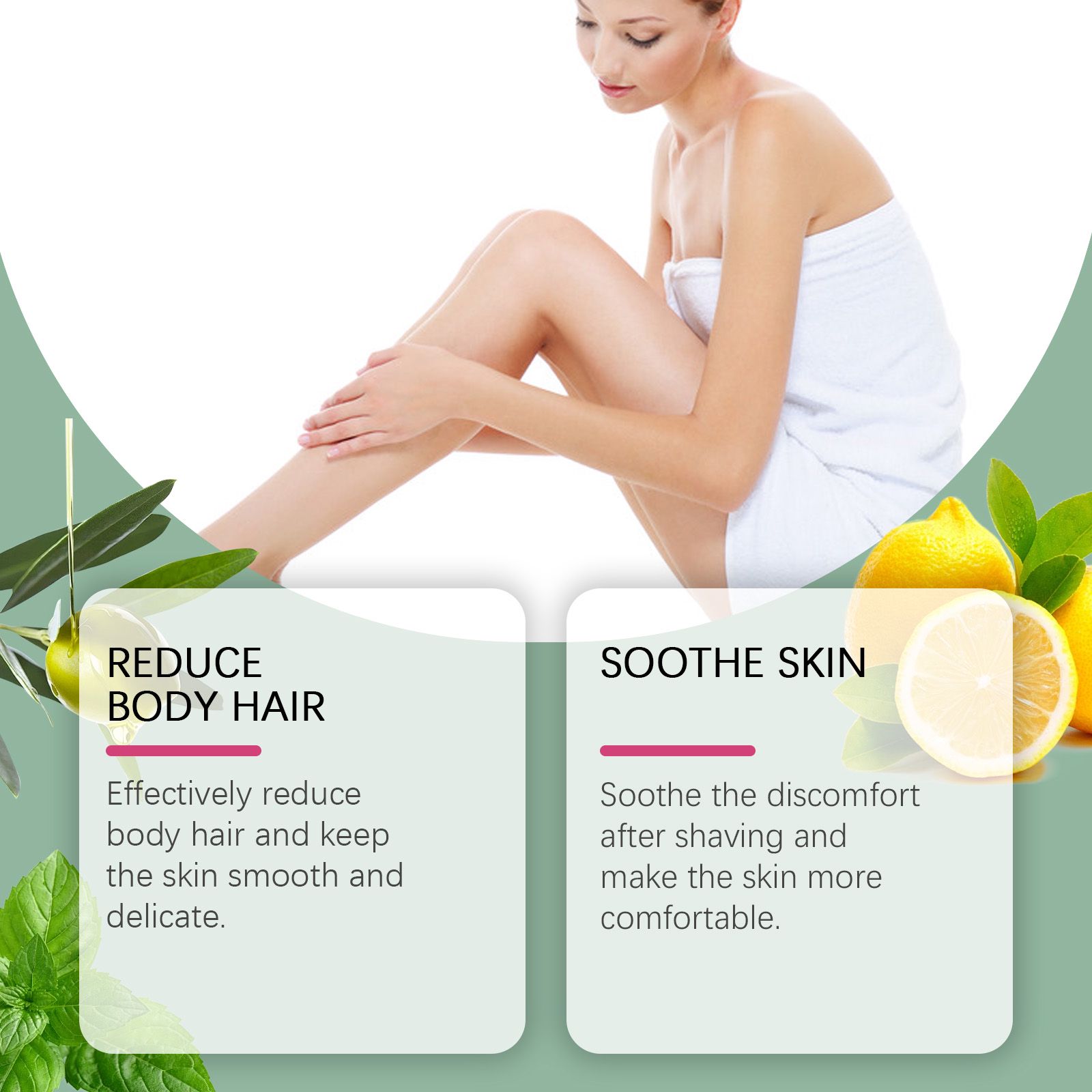 60ML Cyperus Rotundus Oil for Hair Removal