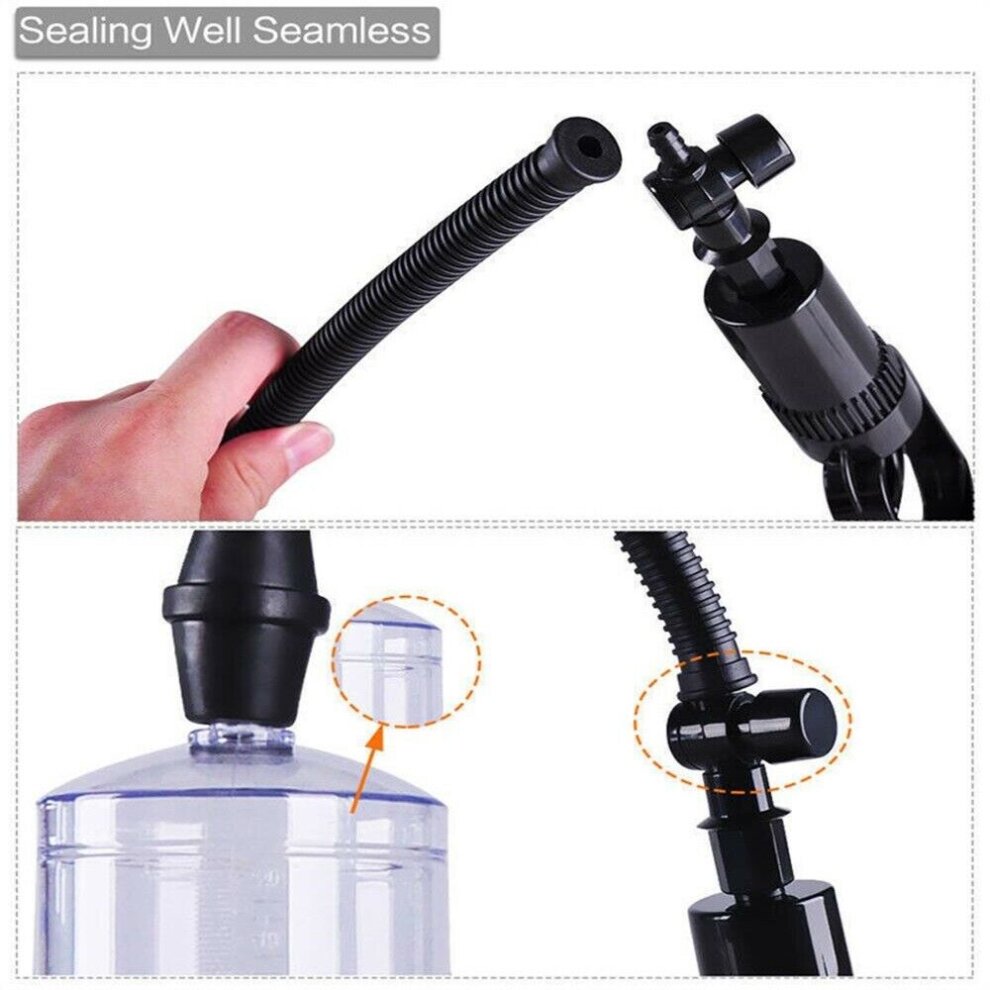 Penis Pump Enlarger Vacuum Pump with Trigger Erection Enhancer Cock Extender Penis Massager Sex Toy for Men Stimulation Device Adult Toys