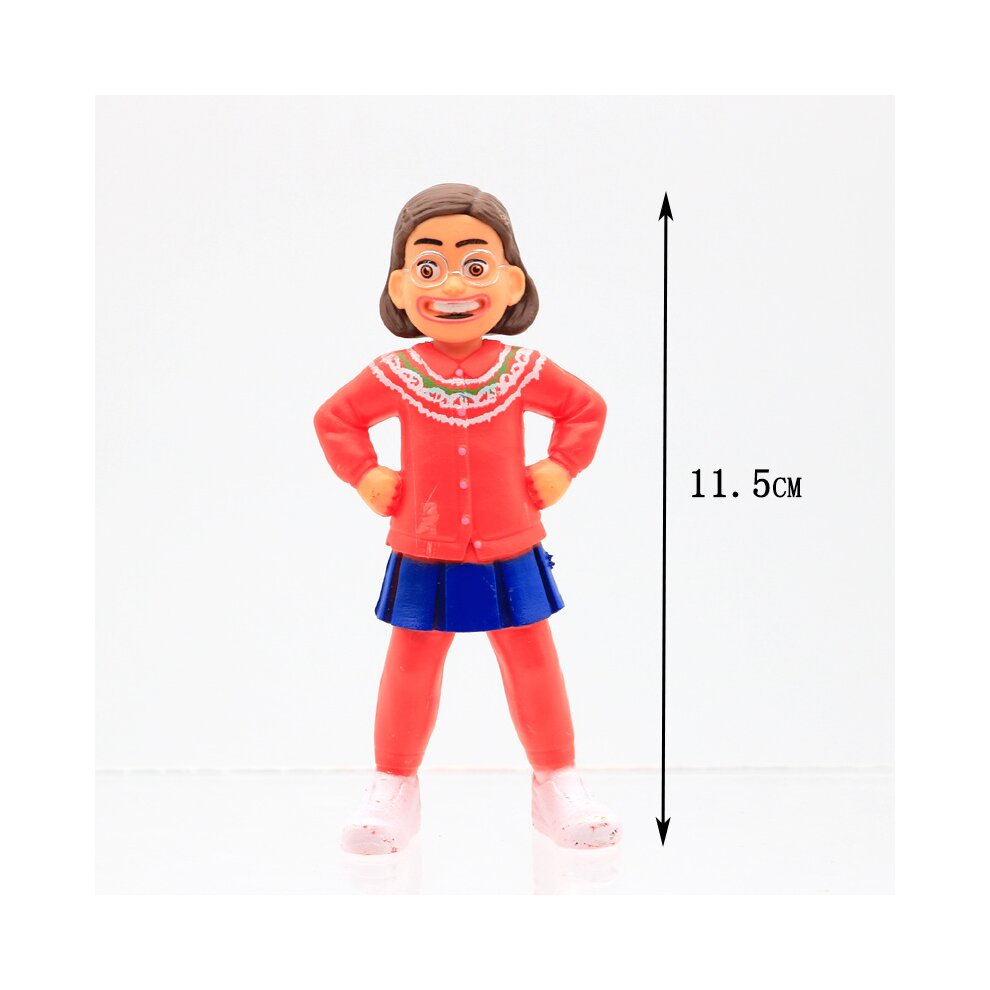5Pcs Turning Red PVC Action Game Figure Toy Collectible Gift