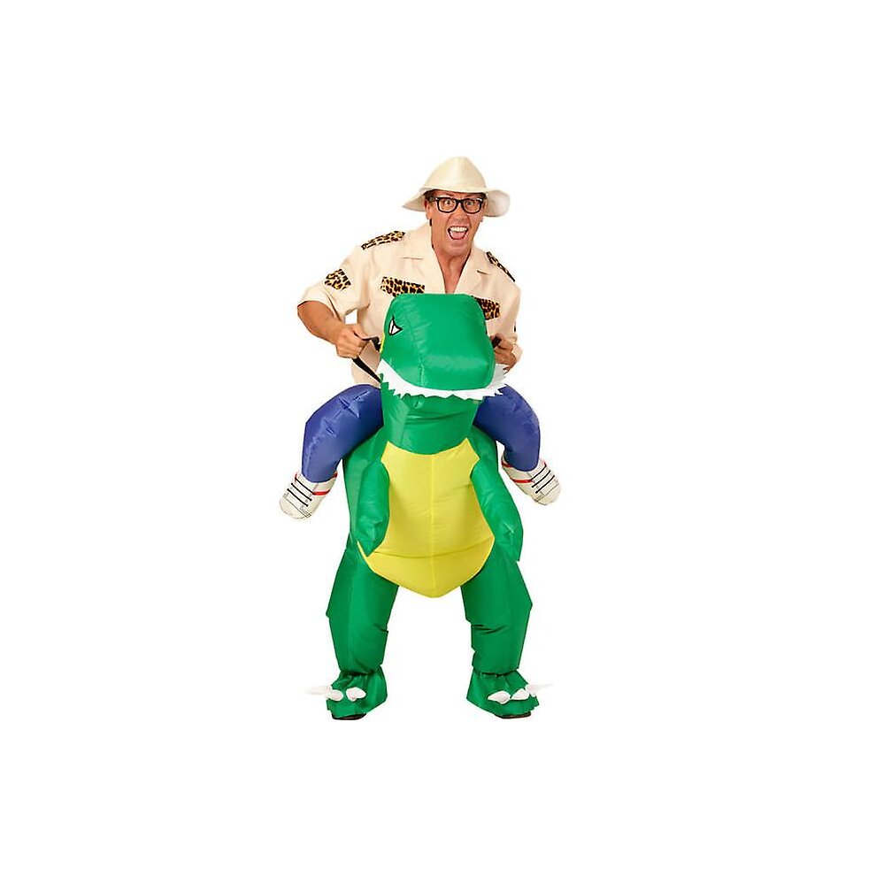 Inflatable Dinosaur Rider Costume Party Costumes Halloween Dress Up Clothing Props