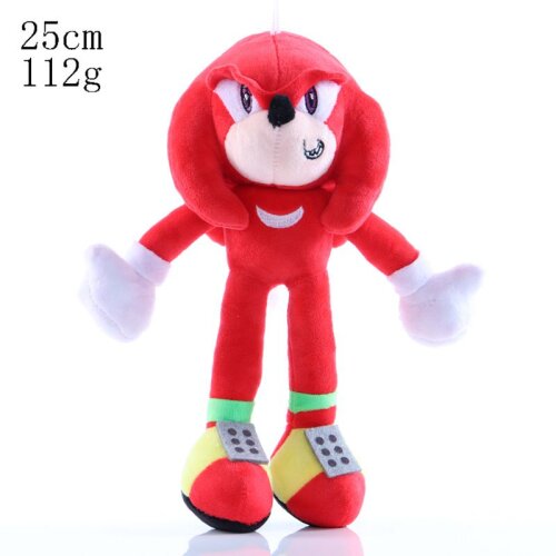(Knuckles, 25cm/9.8inch) 28cm Sonic The Hedgehog Shadow Amy Rose Knuckle Tail Plush Toy
