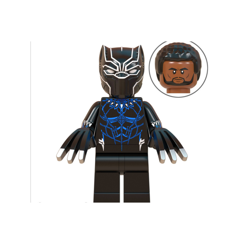 Avengers Minifigures Compatible With Lego Heroes Building Blocks Toys Set Iron Man Action Figures Toy Cake Toppers for Children 8Pcs Movie Series Collectible Figure Playset Cupcake Toppers for Birthday Party Supplies Kids Adults Gift