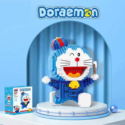 Doraemon 3D Mini Building Blocks Cartoon Childrens Puzzle Mini Toy