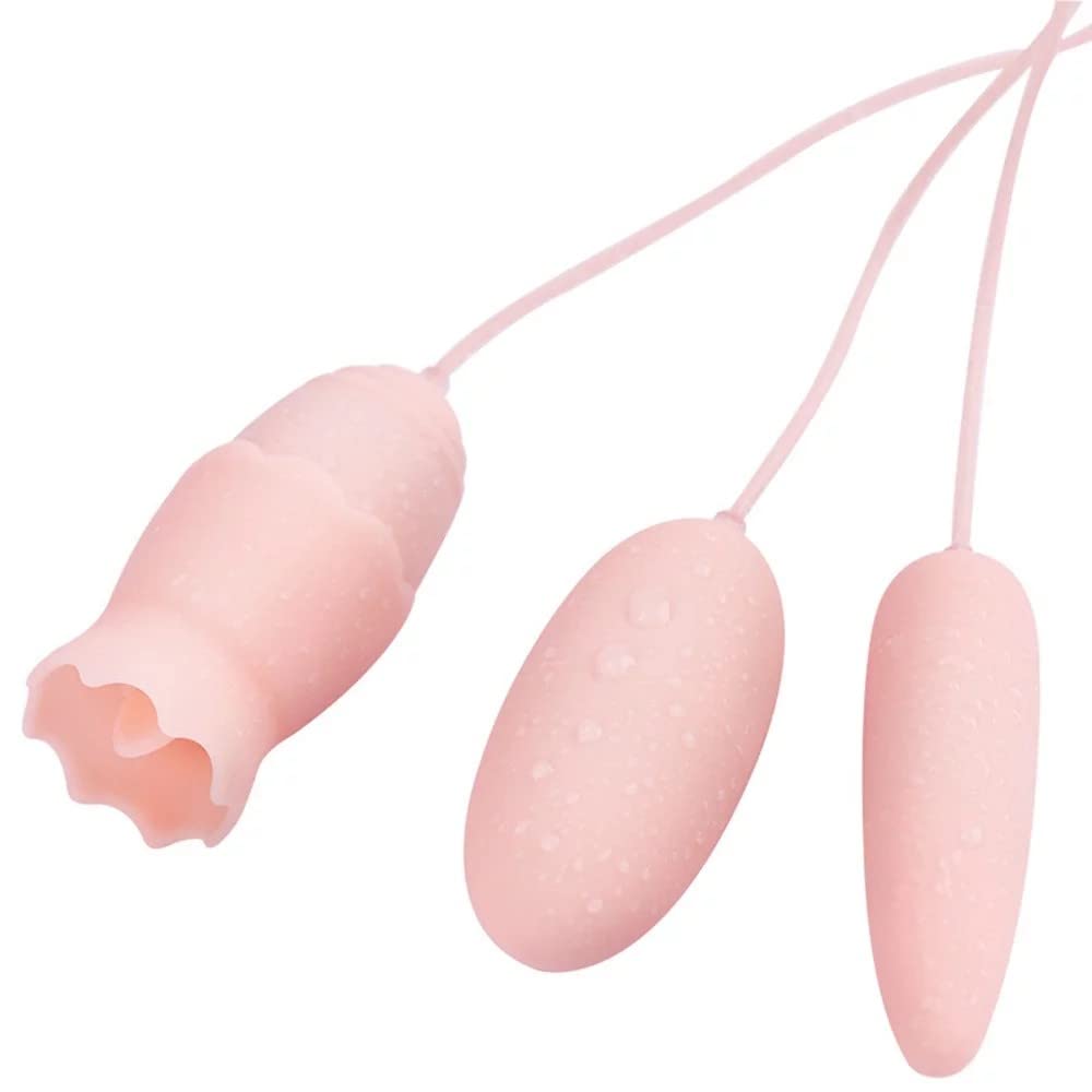 Vibrator Masturbator Vibrating Egg Adult Massager Tongue Licking G-spot Vagina Clitoris Stimulator Sex Toys for Women with 20 Frequency