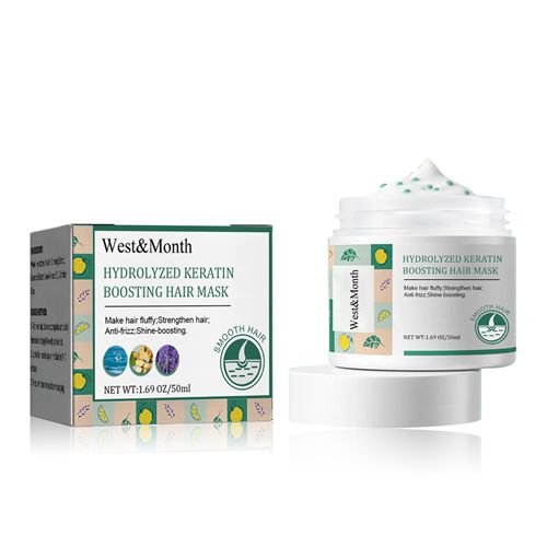 Keratin Nourishing Hair Mask Repairing The Tail Split Hair Conditioner Deep Moisturizing And Smoothing Hair Care 50ml