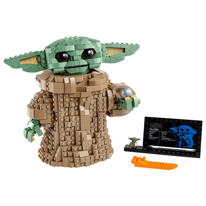 Star Wars The Mandalorian The Child Building Kit Collectible Buildable Toy Model for Ages 8+
