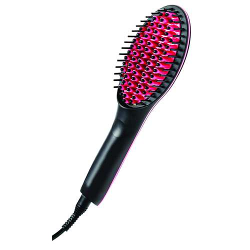 Professional Simply Straight Ceramic Hair Straightening Brush Hair Tools