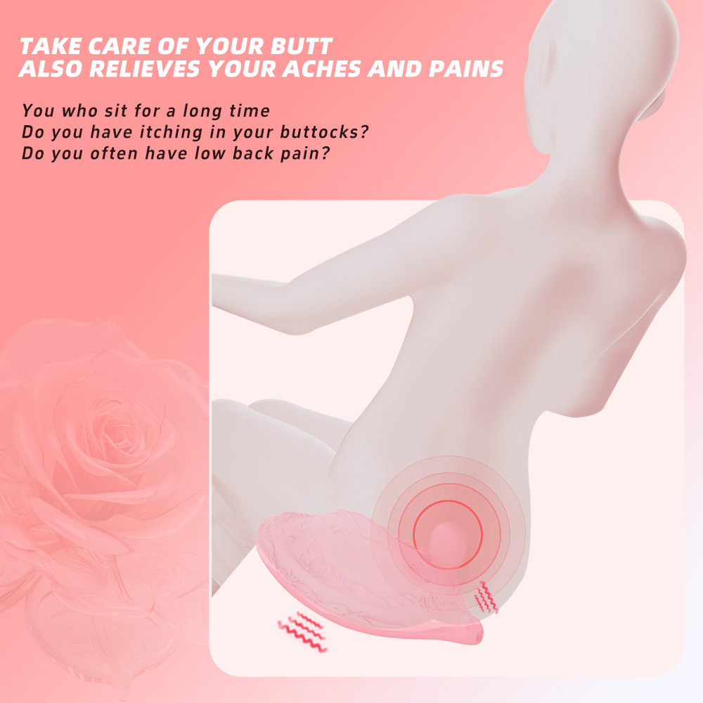 (Pink) Dragon Phoenix Cushion Vibrator Remote Control Prostate Massager Pad Anal Plug Masturbator Prostate Vibrator Adult Sex Toys Gay Male Masturbation Toys