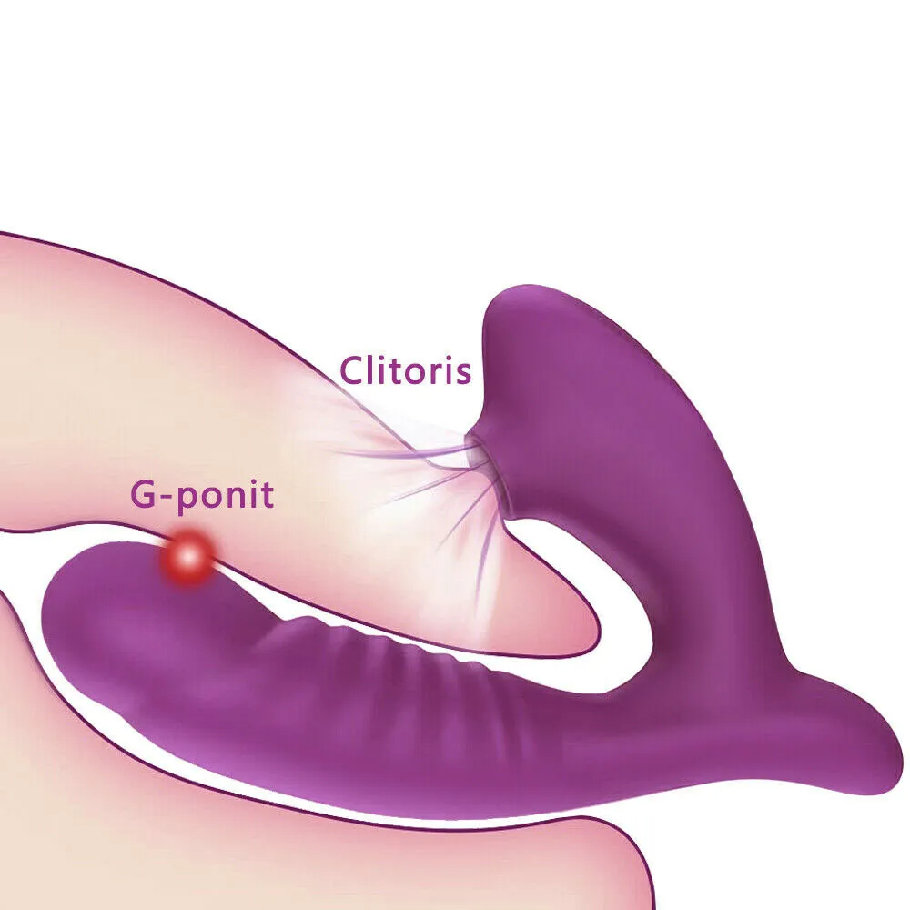 Sucking Vibrator Clit Sucker Dildo G-spot Stimulator Massager Sex Toys Adult Toys for Women New