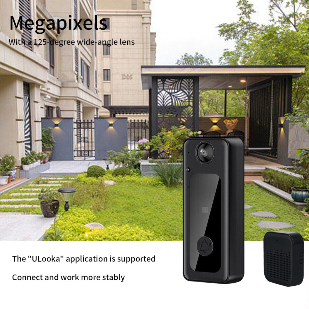 Wireless Video Doorbell Camera WiFi Real-time Intercom Doorbell Ring