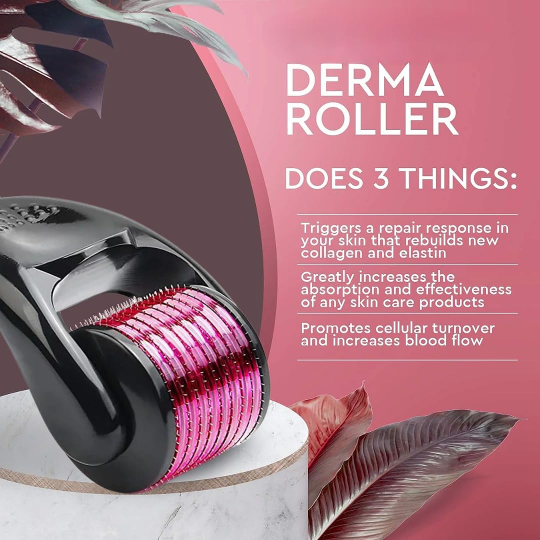 New Derma Roller - Titanium Alloy Micro Needle Roller - 0.5mm