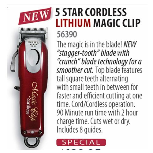 WAHL Cordless Magic Clip