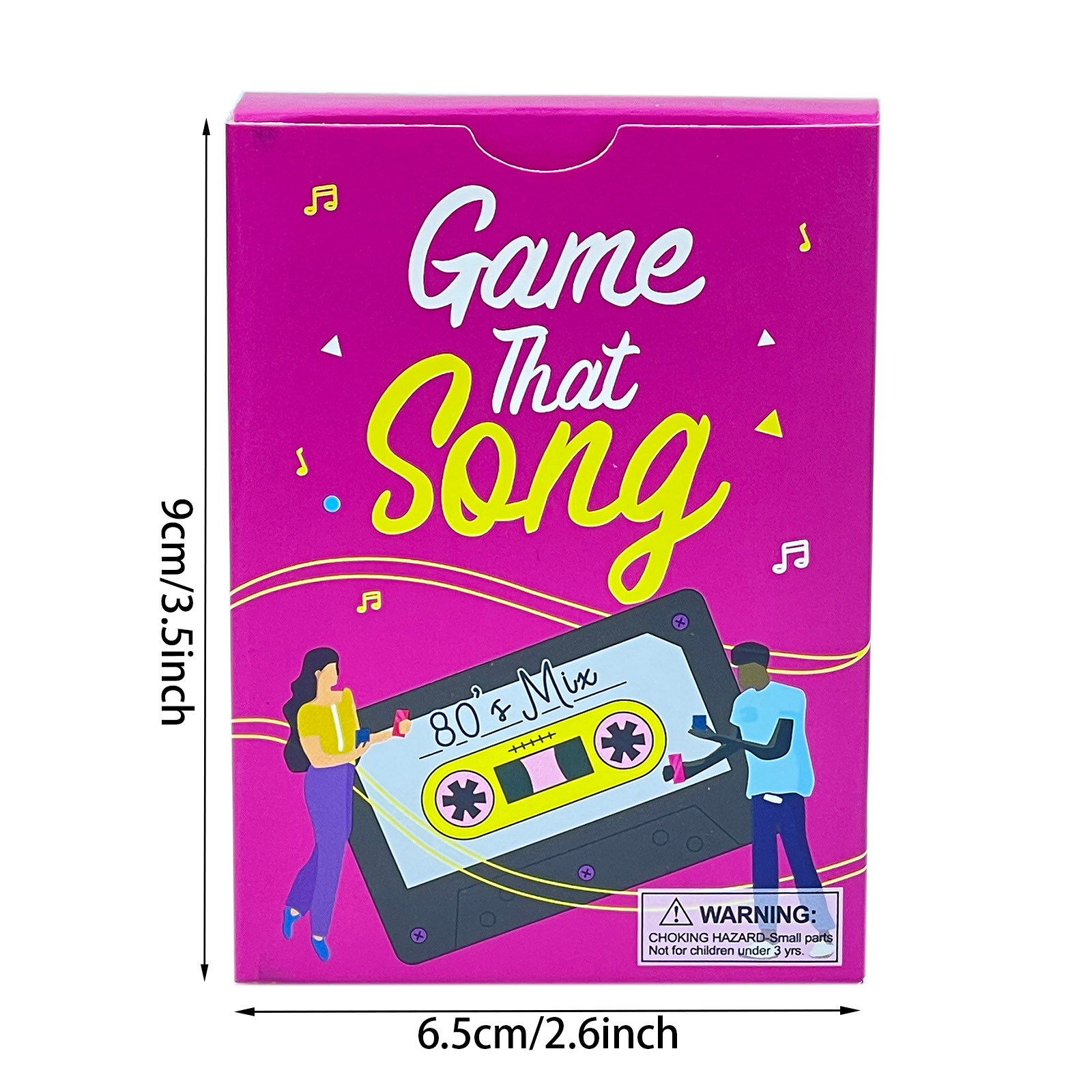 Game That Song 80s Card Games Fun Music Games Exciting Board Games for Adults Perfect Adult Party Games Great Gifts for Music Lovers Couples Game
