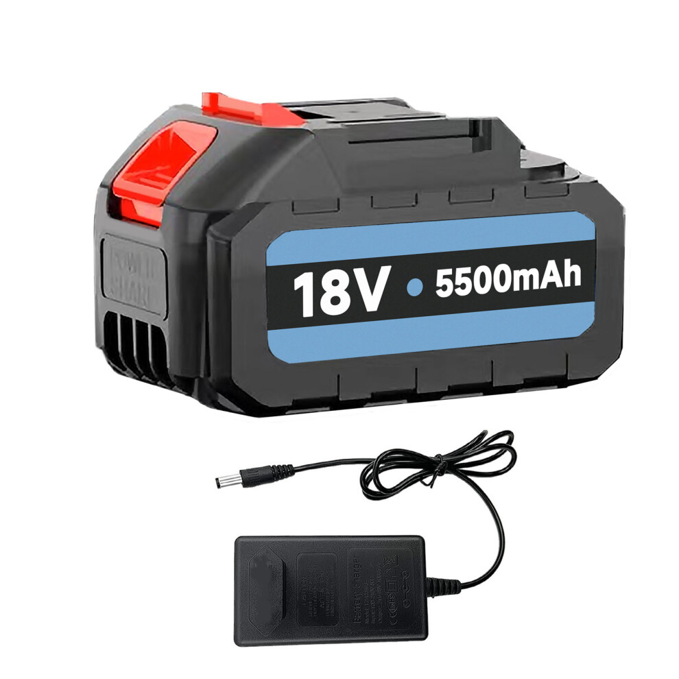 2IN1 Cordless Air Leaf Blower Vacuum+2x Battery 5.5A-Makita Compatible