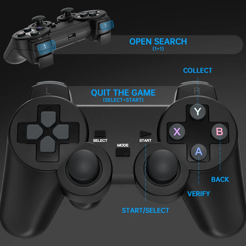 Smart Game Projector Controller Portable Projector 4K Android Wifi BT Mini Projetors 1080P Resolution Home Theater Cinema and Gaming Enthusiasts