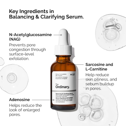 The Ordinary Balancing Clarifying Serum for Blemish Prone Skin 30ml
