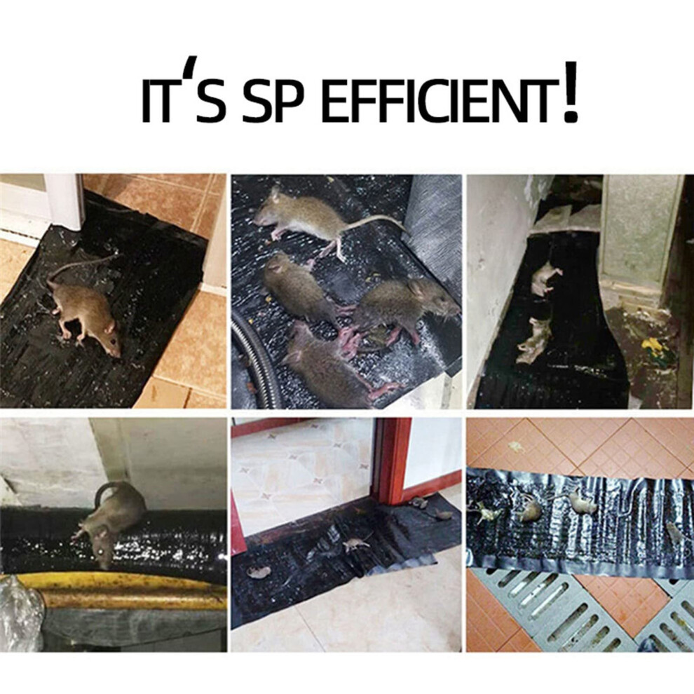 3Pcs Elongated Multi-Use Pest Sticky Soft Mat| Efficient Pack Of Glue Pad| Effective Cuttable Size Heavy Duty - 120×28cm