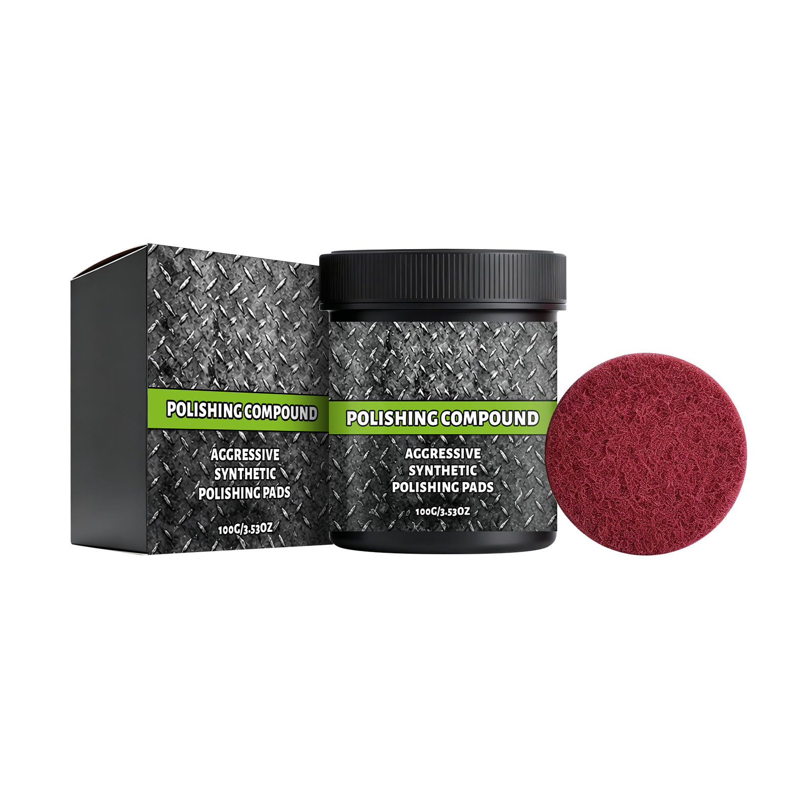 Polishing Paste Effective Bright Easy Use No Tools Mild Texture Long Last Shine Multi Material Fit